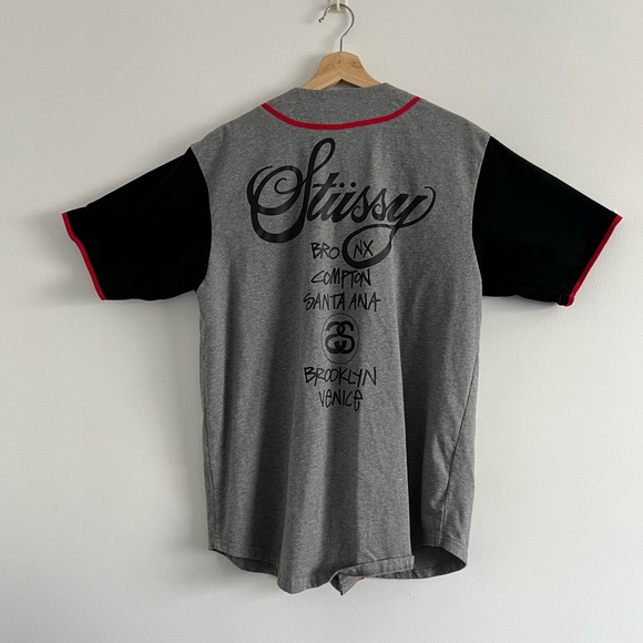 Stussy World Baseball Shirt - Picture 4 of 8